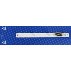 Toiletlås med vinkelblik – forcromet