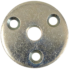 Skabshængsel 50 mm-17/20 – udenpåliggende låger med skarpe hjørner, venstrehængt – grå Skabshængsel 50 mm-17/20 – udenpåliggende låger med skarpe hjørner, venstrehængt – grå