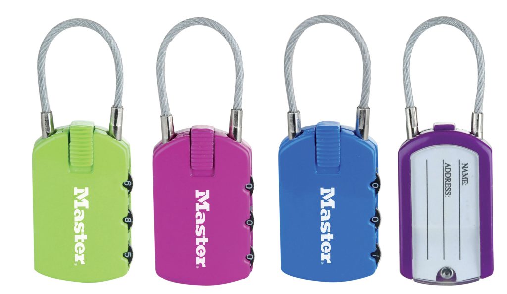 Hængelås – wire – 30 mm – 2 stk.